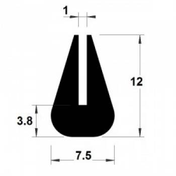 Protection de bord de tôle entre 1 et 2 mm