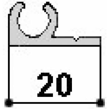 Rail pour kit anti-pince doigts